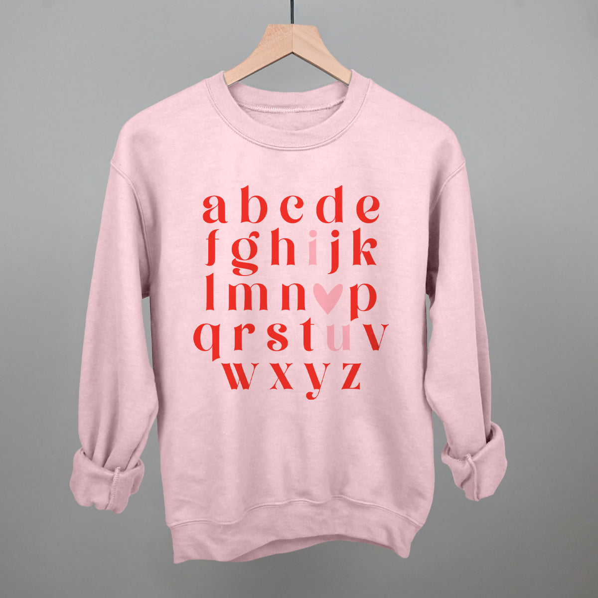 Alphabet sweater hot sale