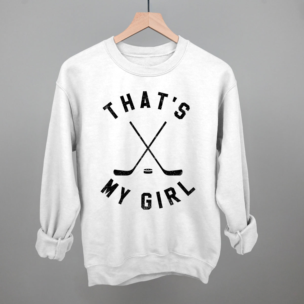 Hockey Sweatshirt Hockey Shirt Women Cute Hockey Shirt 